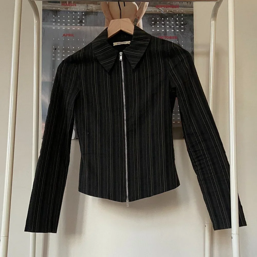 Paloma Wool zip-up Striped Jacket - Picture 1 of 4